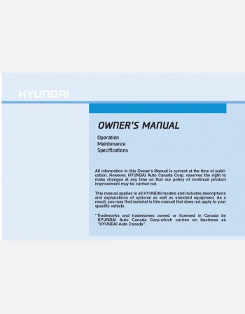 hyundai tucson 2021 owners manual